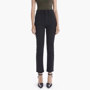 Mother Denim High Waisted Rider Ankle Jean in Not Guilty Size 27 Black EUC